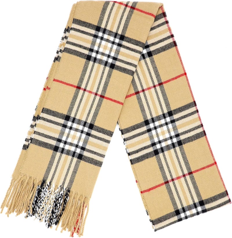 Achillea Cashmere Feel Tartan Plaid Scarf - Classic Winter Scarf for Men & Women, Scottish Heritage Holiday Gift - Image 5